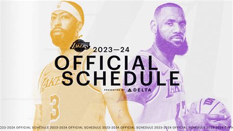 lakers schedule january 2024